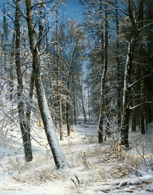 Зима в лесу. Шишкин